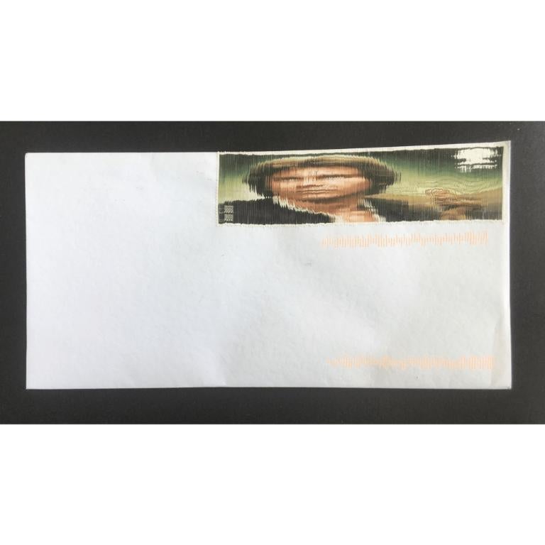 Han Solo, Stamps on Envelope, 2019 - Mixed Media Art by Kim Rugg