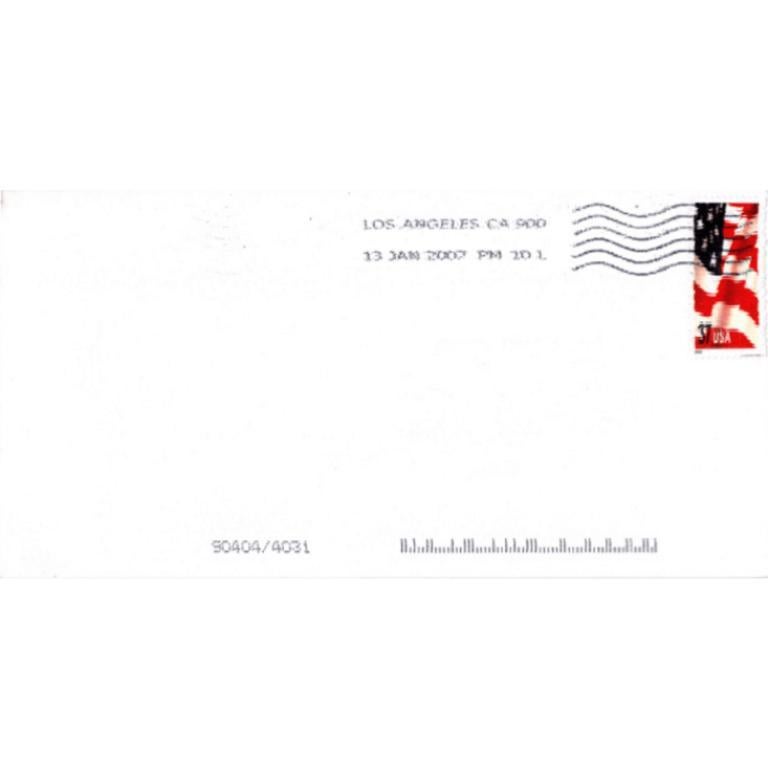Long Stars, Reconfigured Postage Stamp and Envelope, 2006 - Mixed Media Art by Kim Rugg