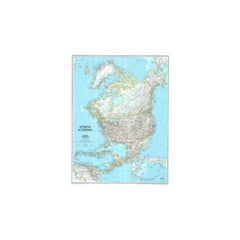 North America Reconfigured Map, 2012