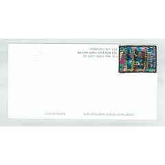 Reconfiguration, Reconfigured Postage Stamp and Envelope, 2011
