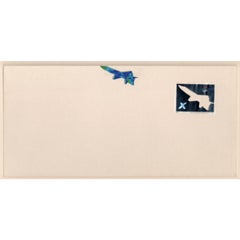 Take Off, Reconfigured Postage Stamp and Envelope, 2007