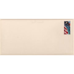 Tall Girl, Reconfigured Postage Stamp and Envelope, 2007