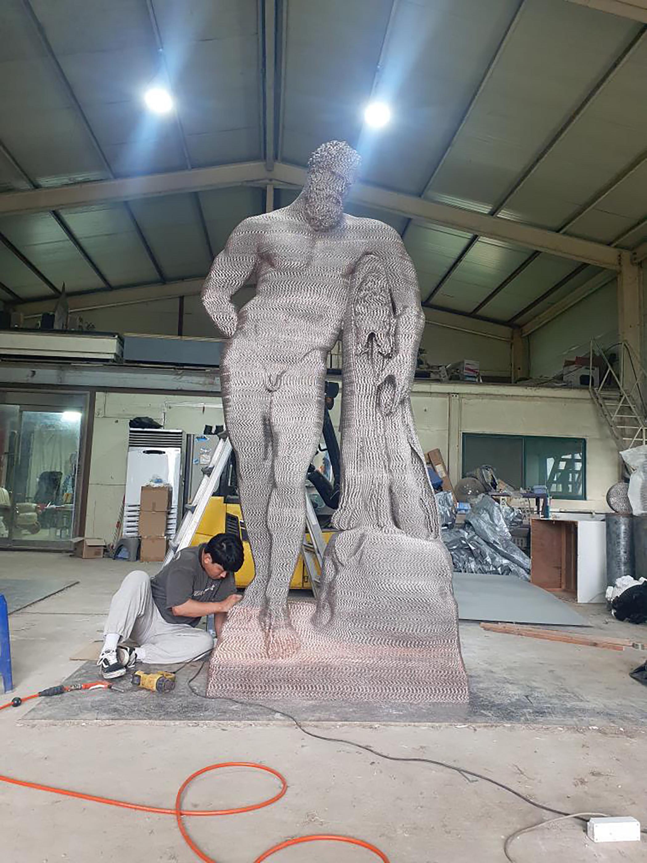Hercules - Sculpture by Kim Seungwoo
