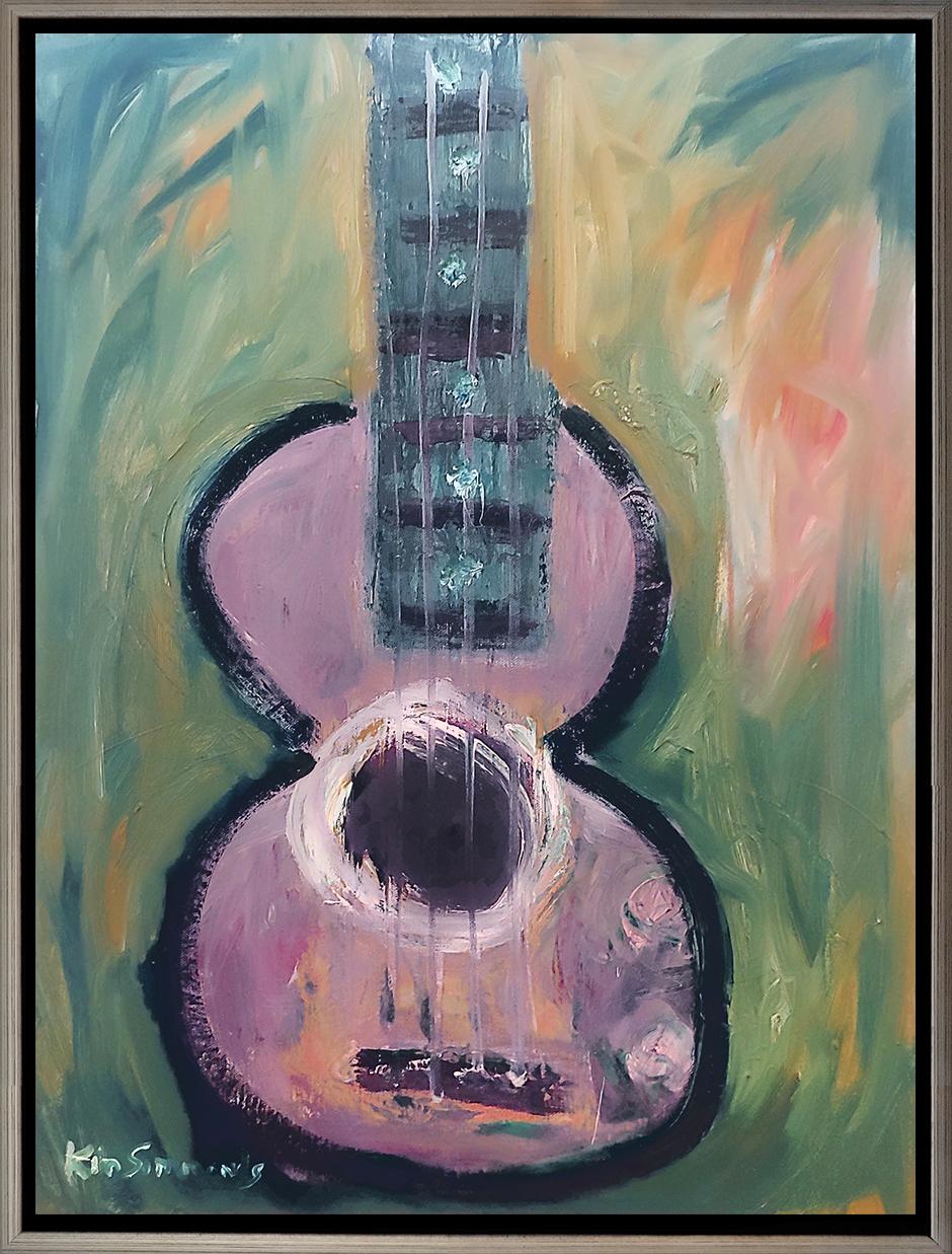 "Harmony in E Flat" impressionistic 26x20 canvas