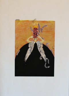 Arte contemporanea coreana di Kim Soo Young - Una regina alata