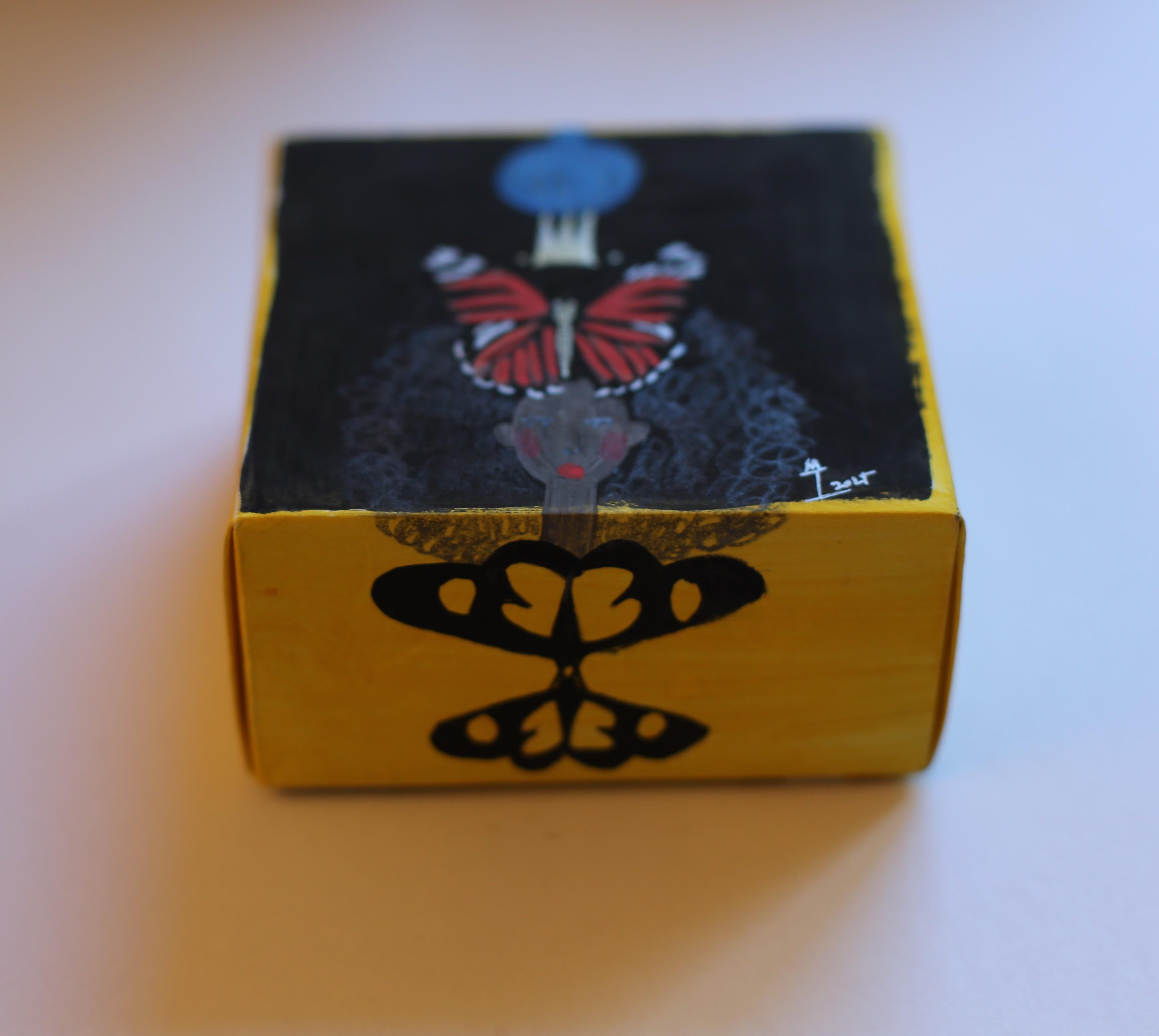 Zeitgenössische koreanische Kunst von Kim Soo Young - Schmetterlingskönigin 3 im Angebot 4