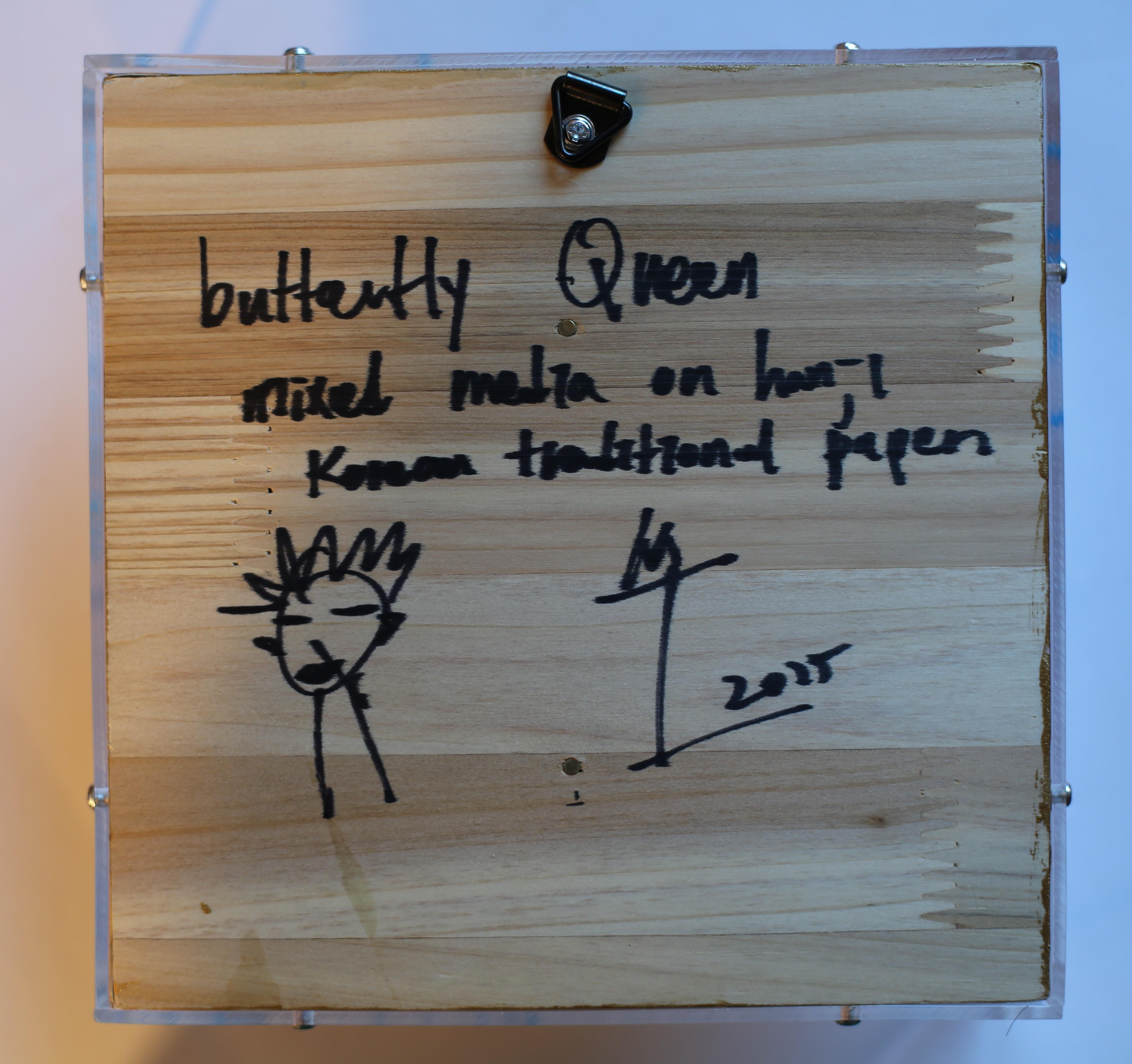 Zeitgenössische koreanische Kunst von Kim Soo Young - Schmetterlingskönigin 4 im Angebot 3