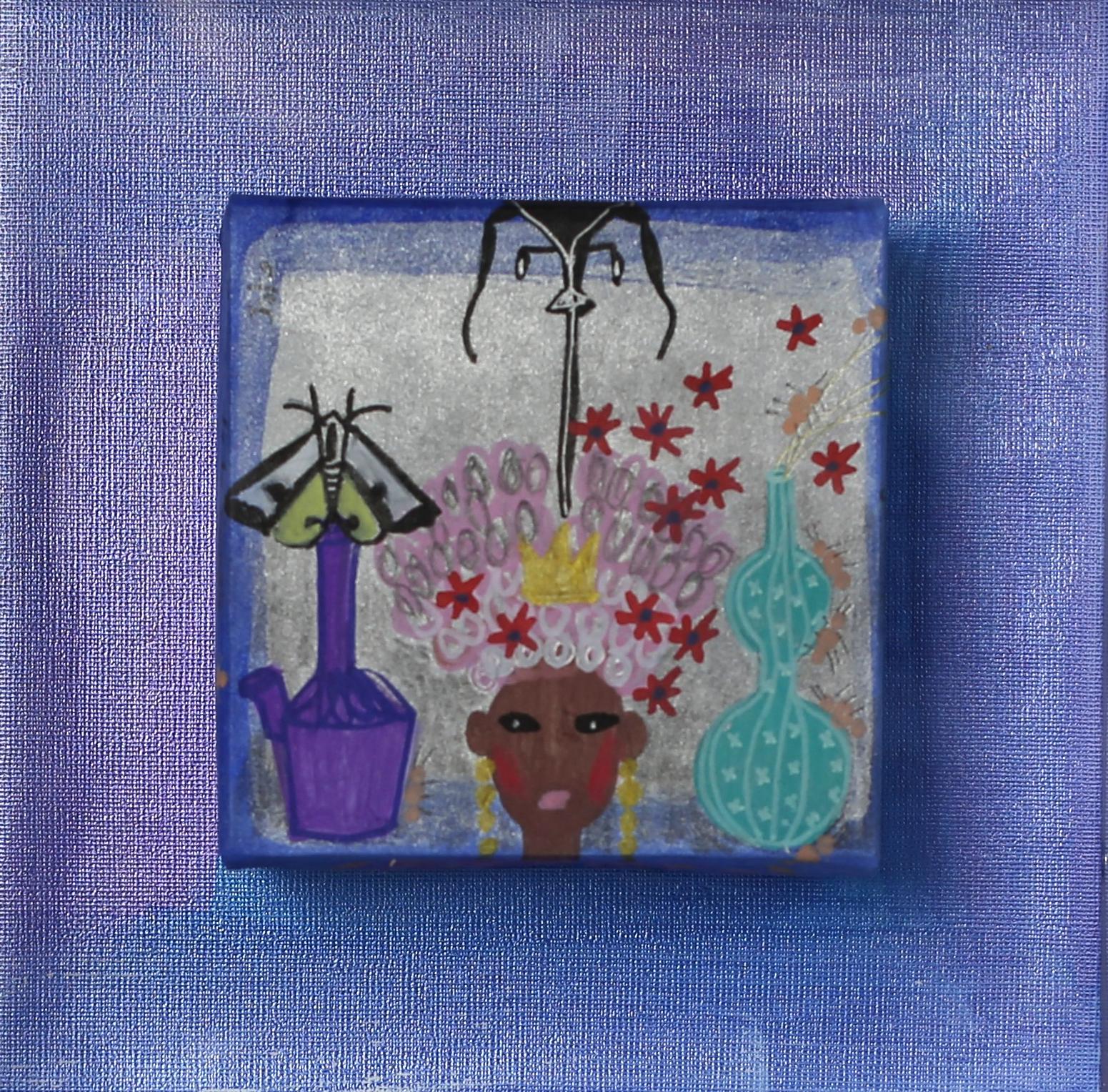 Zeitgenössische koreanische Kunst von Kim Soo Young - Schmetterlingskönigin 4 im Angebot 1