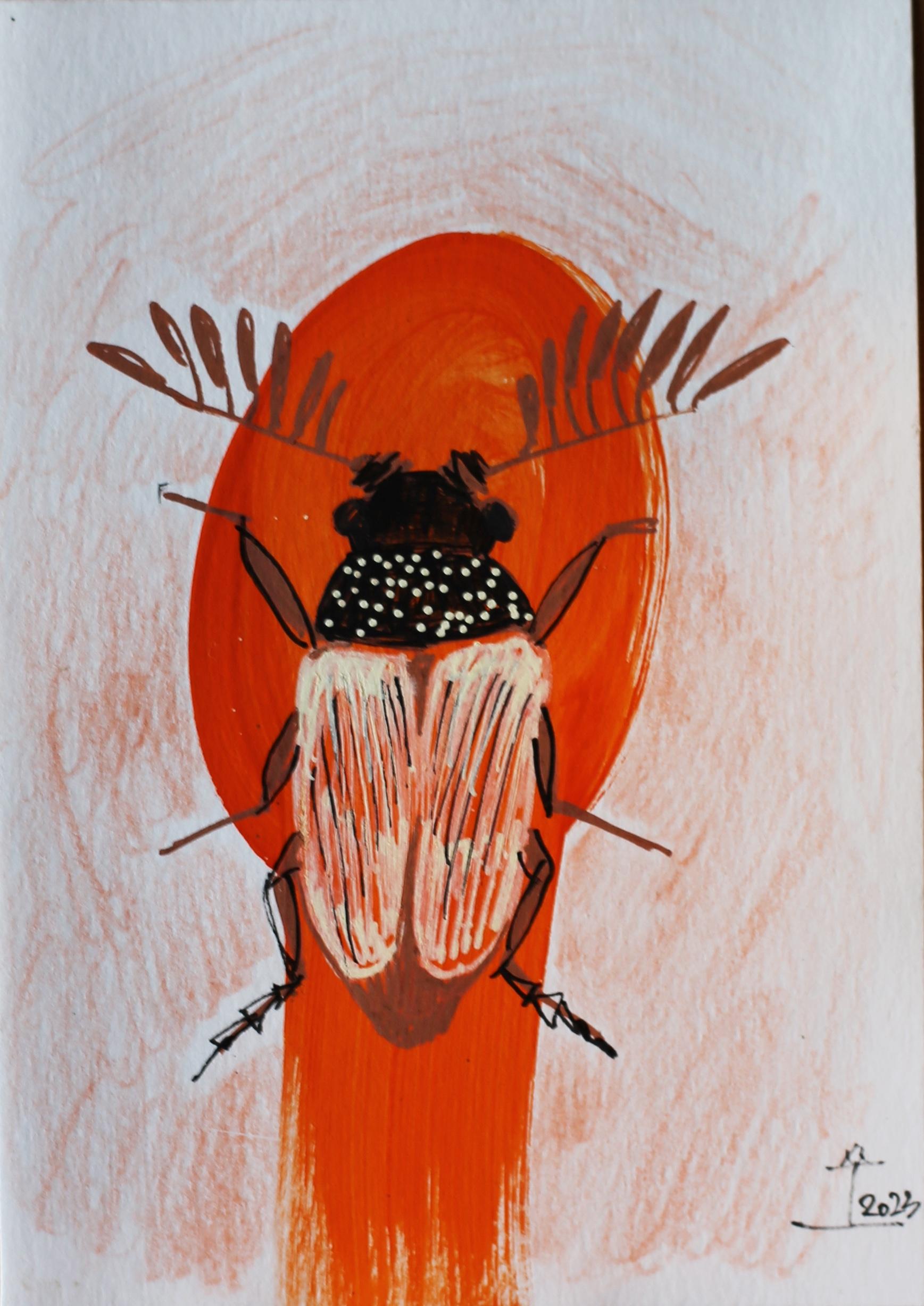 Disegno a mano con matite, Posca e acrilico su carta,
Telaio opzionale su semplice richiesta.

Kim Soo Young è un artista coreano nato nel 1978 che vive e lavora a Seul, in Corea del Sud. Grazie a oltre due decenni di profonda immersione nelle