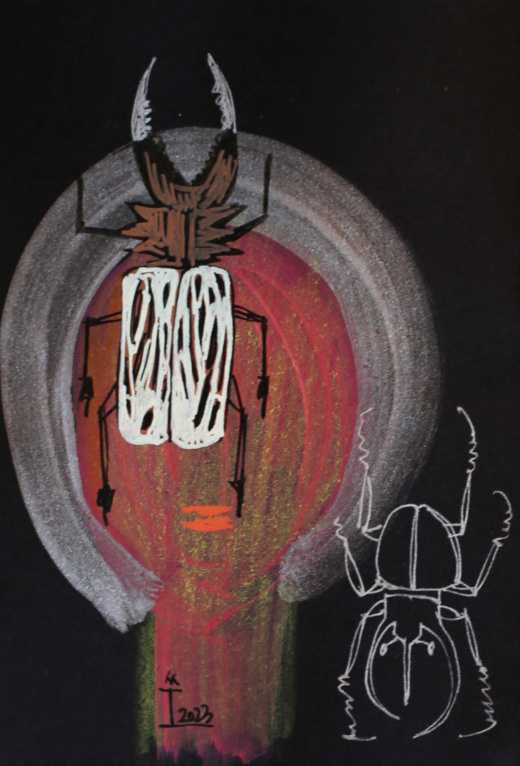 Disegno a mano con matite, posca e acrilico su carta,
Telaio opzionale su semplice richiesta.

Kim Soo Young è un artista coreano nato nel 1978 che vive e lavora a Seul, in Corea del Sud. Grazie a oltre due decenni di profonda immersione nelle