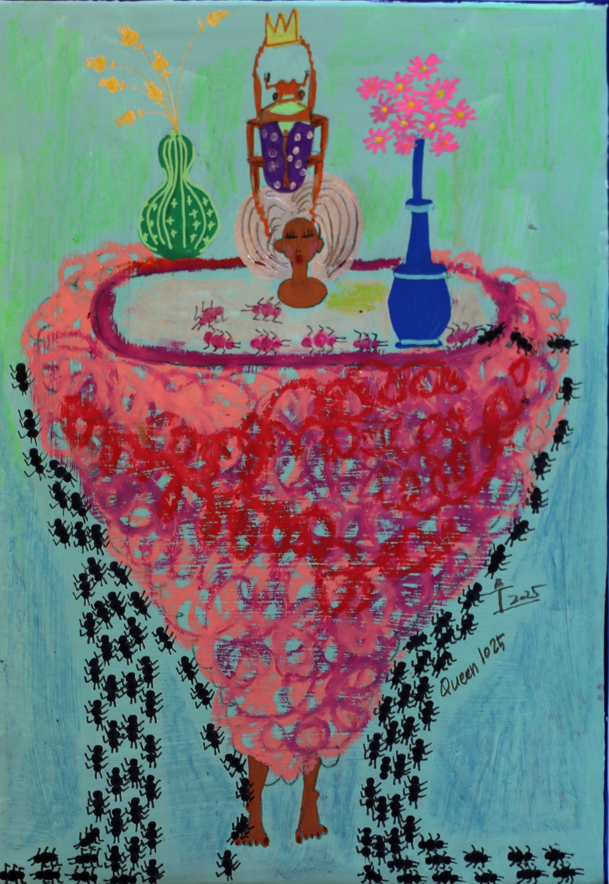 Art contemporain coréen par Kim Soo Young - Queen 10235