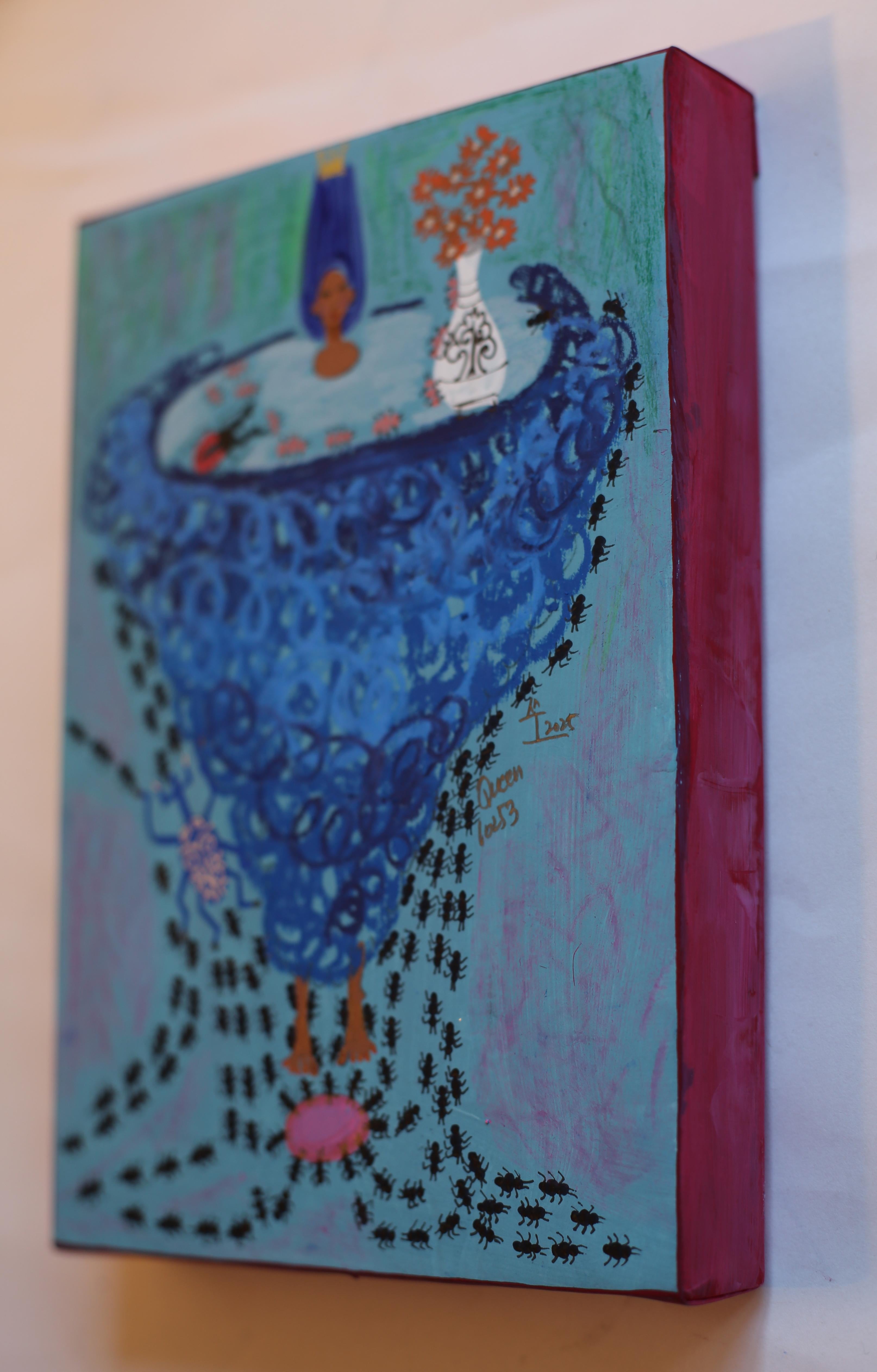 Art contemporain coréen par Kim Soo Young - Queen 10236 en vente 1