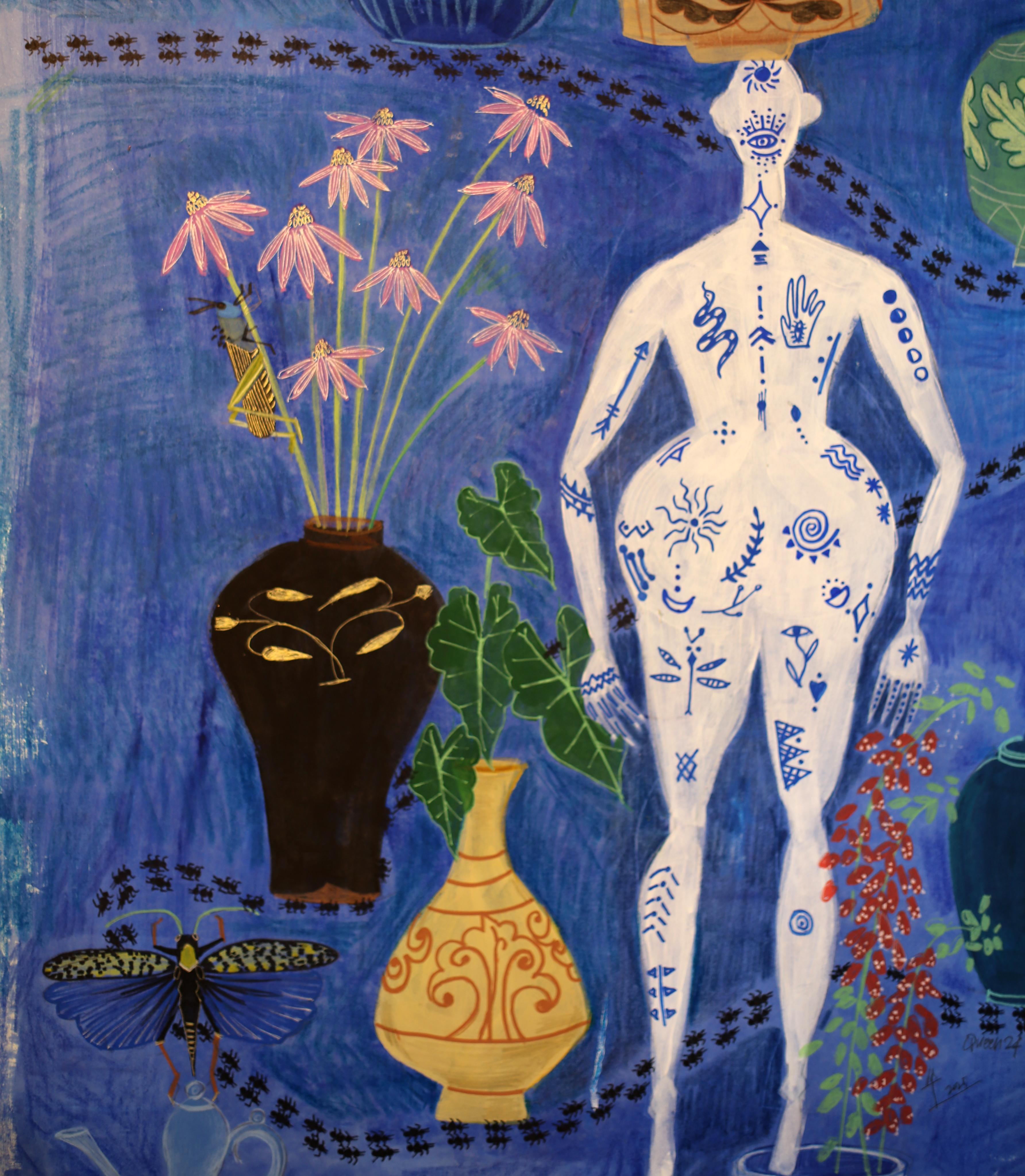 Zeitgenössische koreanische Kunst von Kim Soo Young - Queen 24 im Angebot 1