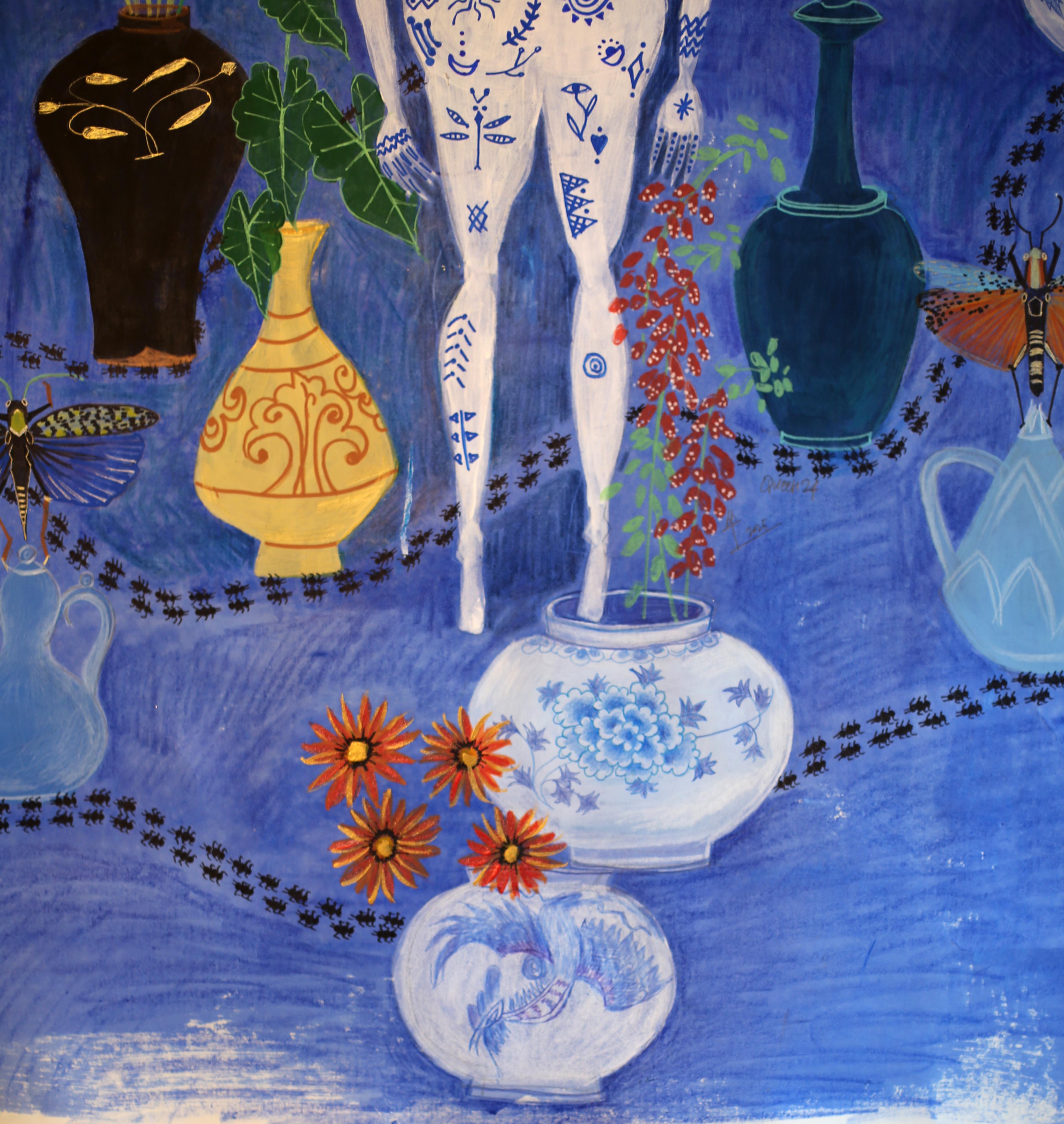 Zeitgenössische koreanische Kunst von Kim Soo Young - Queen 24 im Angebot 3