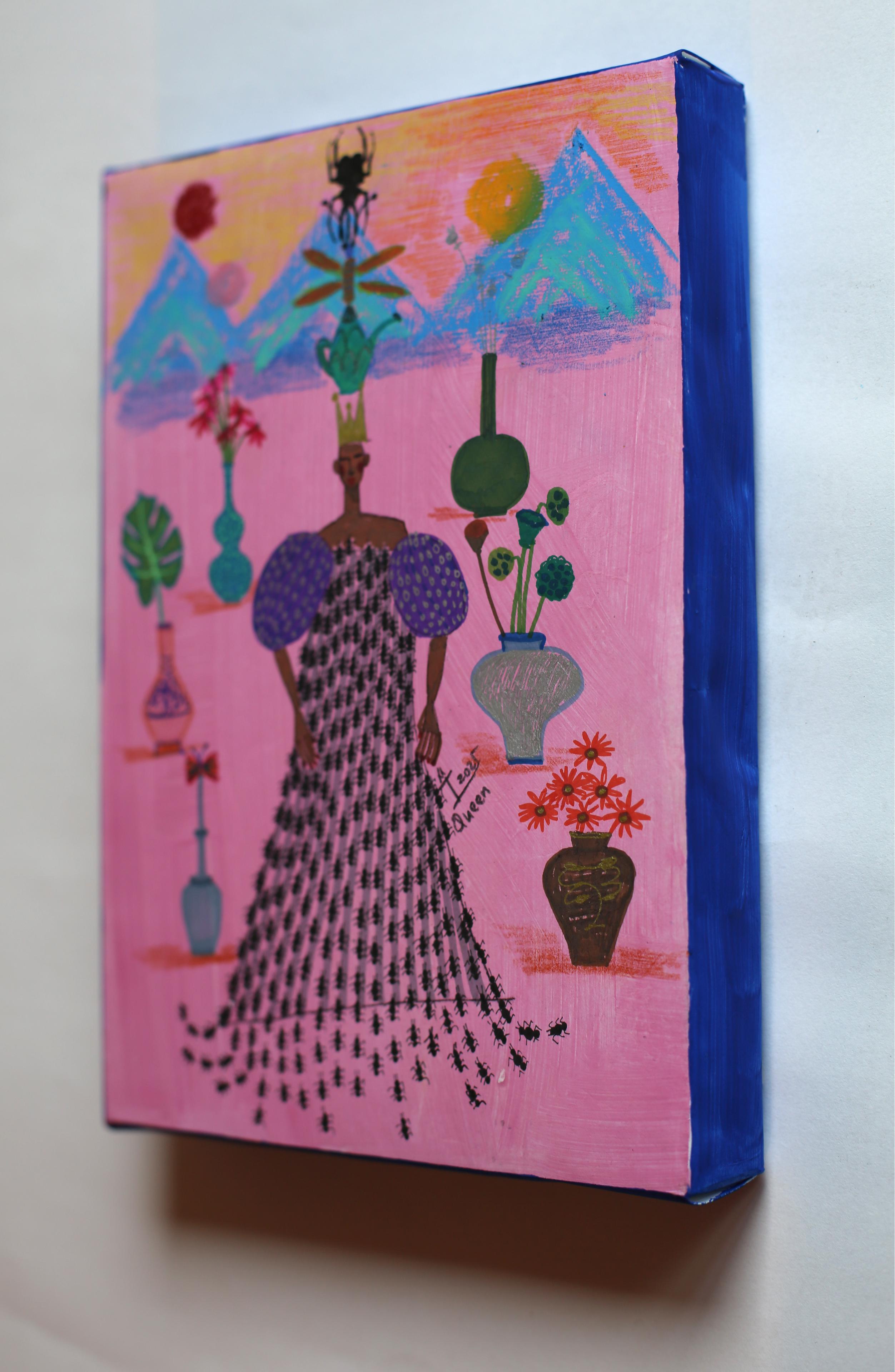 Arte coreano contemporáneo de Kim Soo Young - Reina 30 en venta 1