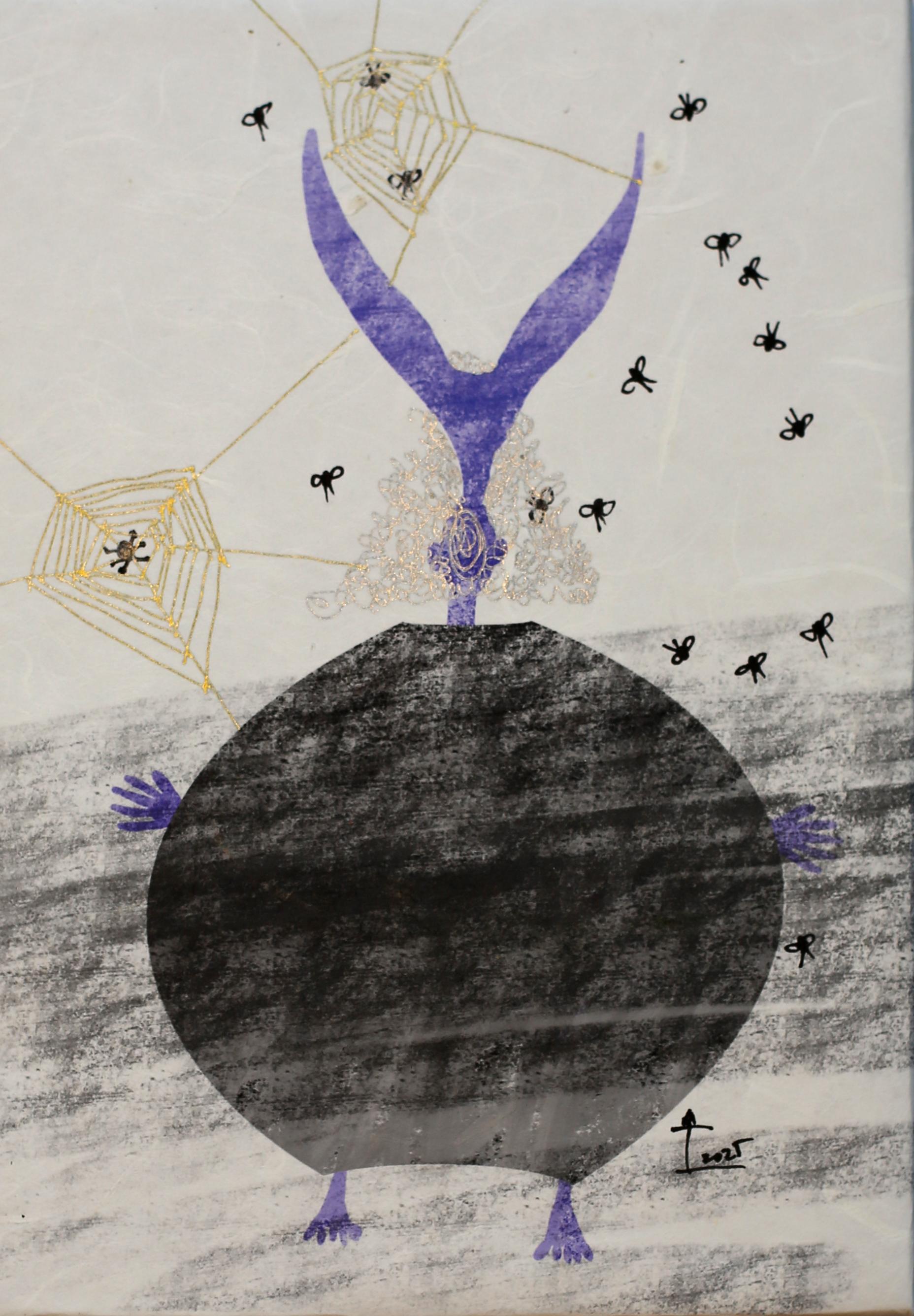 Arte contemporanea coreana di Kim Soo Young - Regina di Silla 6