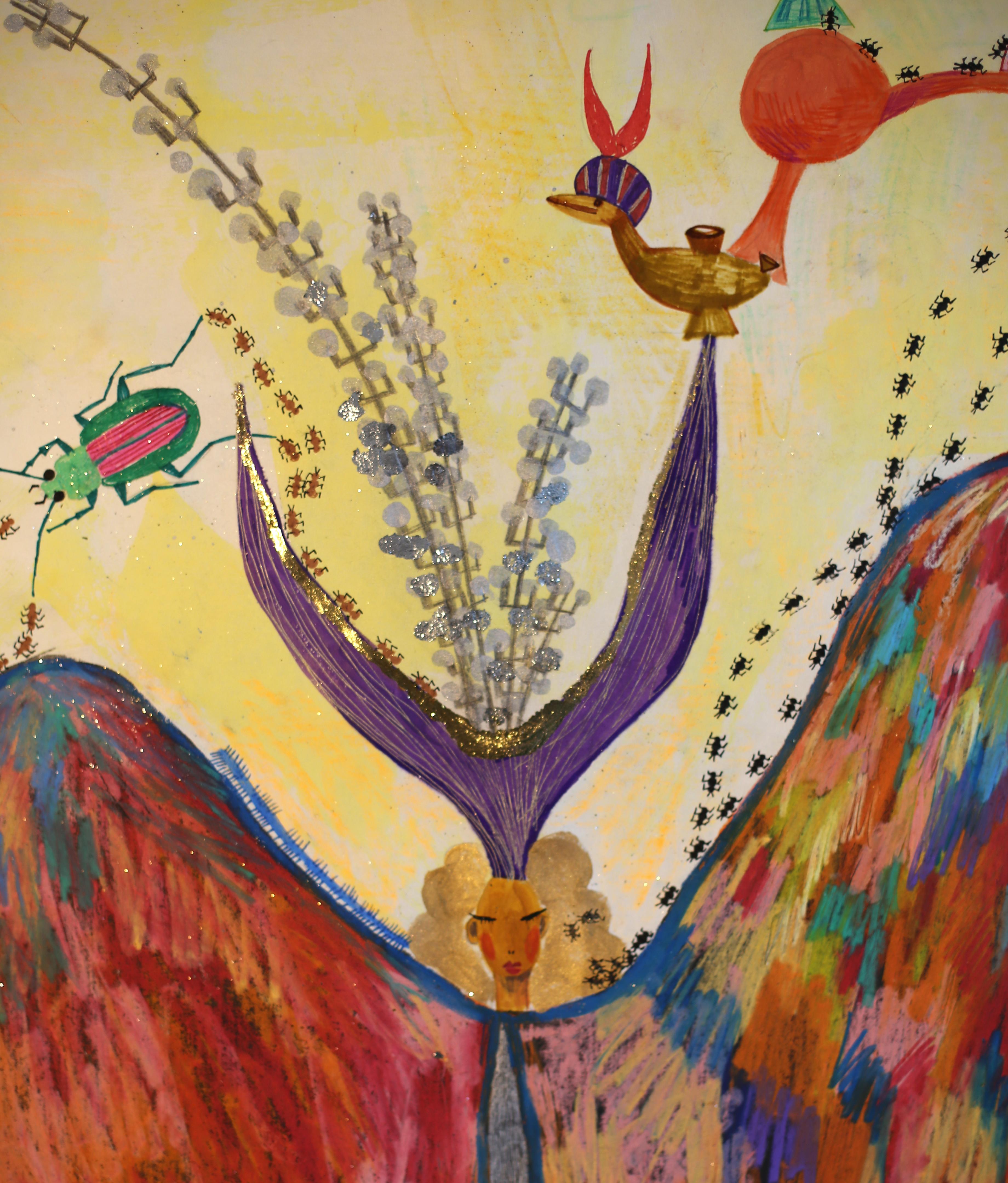 Koreanische Contemporary Art von Kim Soo Young - Königin von Silla 7 im Angebot 2