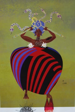 Korean Contemporary Art by Kim Soo Young - Queen Transforming Into Medusa