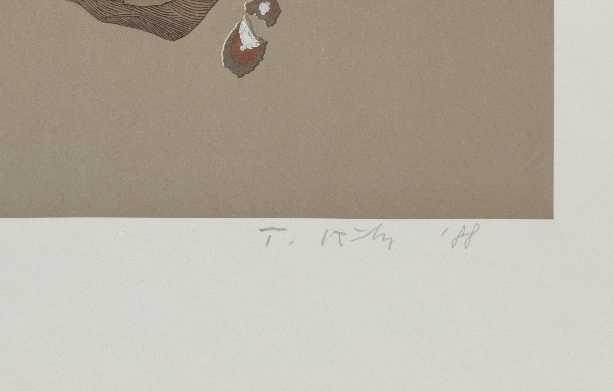 WATER DROPS - Print by Kim Tschang-Yeul