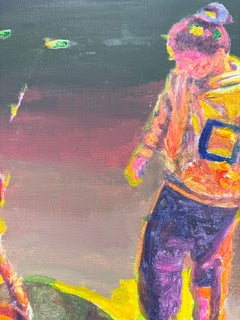 Koreanische zeitgenössische Kunst von Kim Yoon Kyung - Der Mond ist der Traum der Sonne