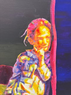 Koreanische zeitgenössische Kunst von Kim Yoon Kyung - Der Mond ist der Traum der Sonne
