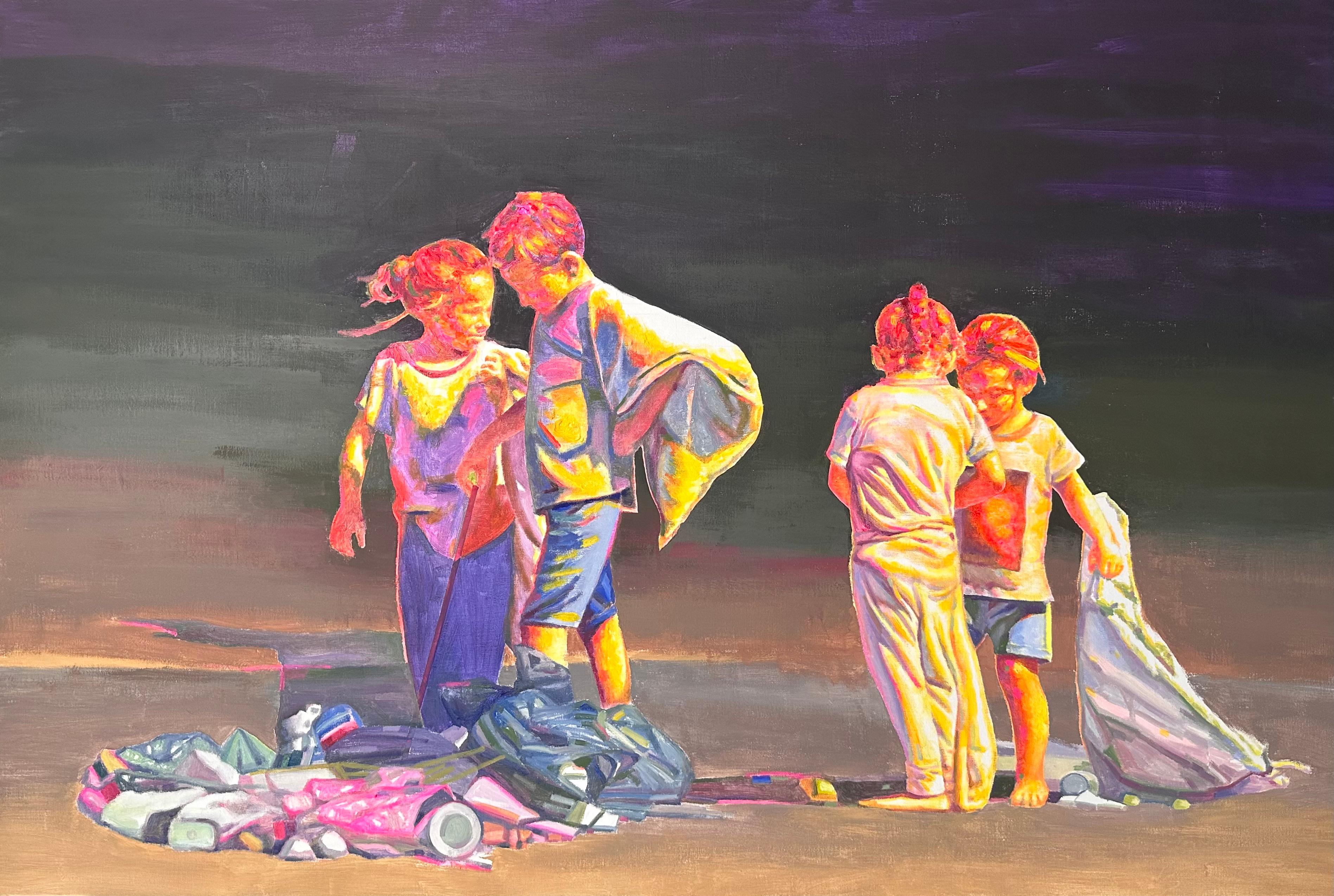 Oil on canvas,

Kim Yoon Kyung is a Korean artist born in 1977 who lives and works in Daegu, South Korea. Yoon Kyung studied Art theory at Daegu Catholic University. She later earned a Master’s degree in Western Painting from the Graduate School of