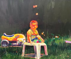 Korean Contemporary Art by Kim Yoon Kyung - The Moon Is the Sun’s Dream
