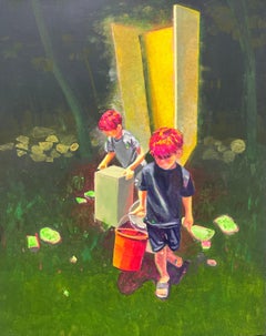 Korean Contemporary Art by Kim Yoon Kyung - The Moon is the Sun’s Dream