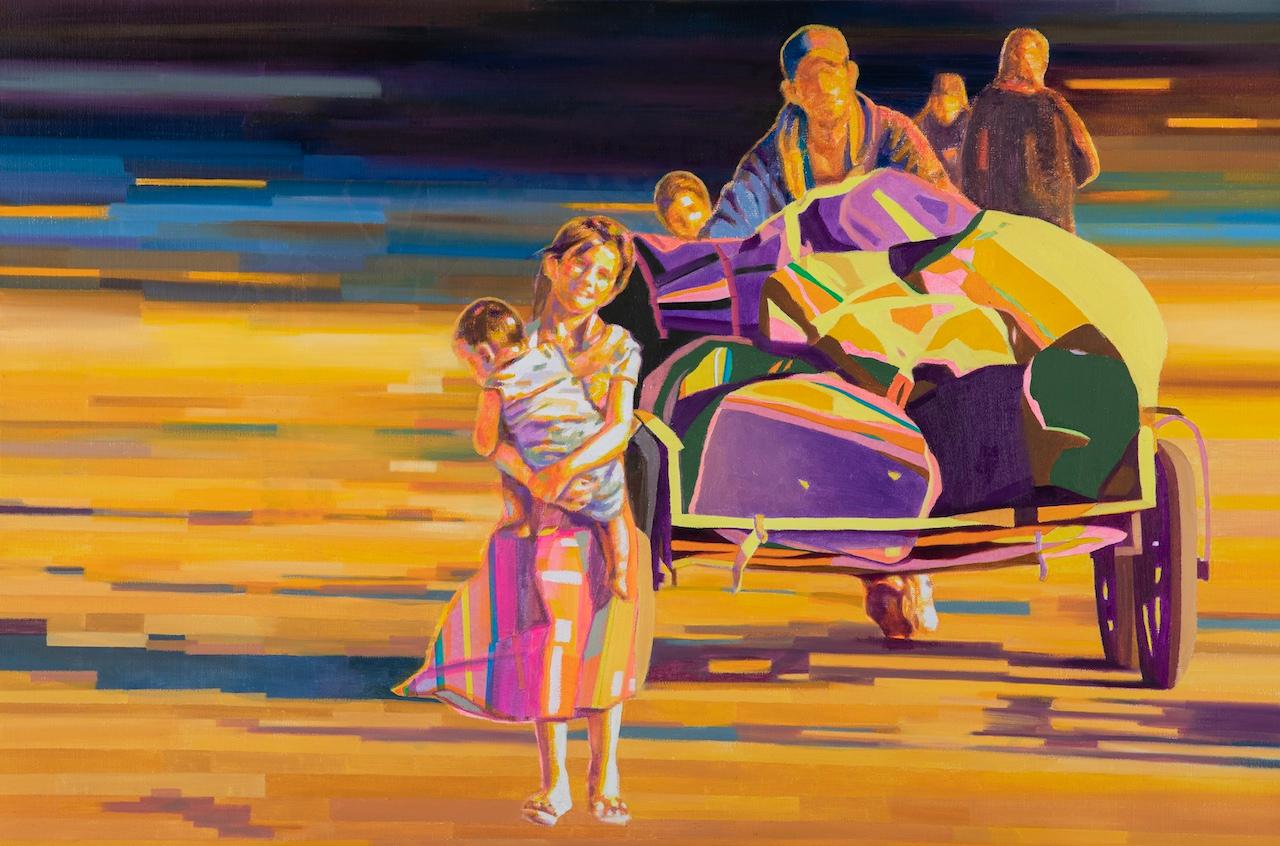 Korean Contemporary Art by Kim Yoon Kyung - The Moon is the Sun’s Dream