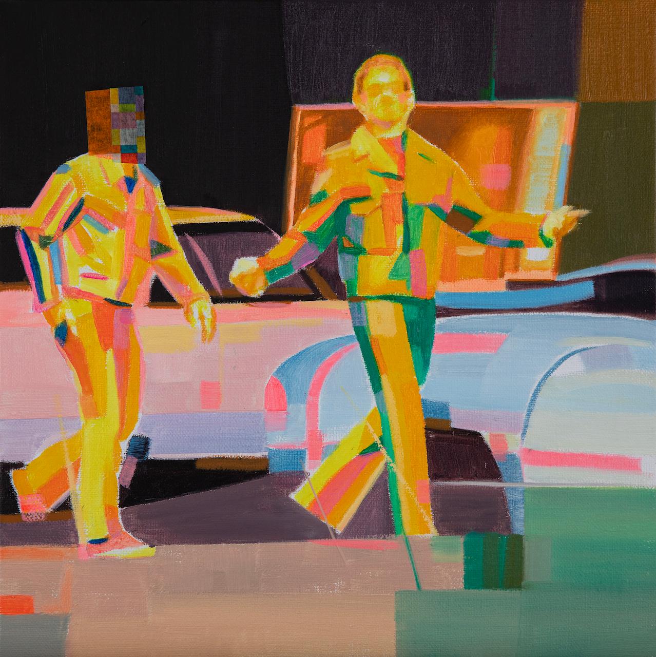 Korean Contemporary Art by Kim Yoon Kyung - Two Actors