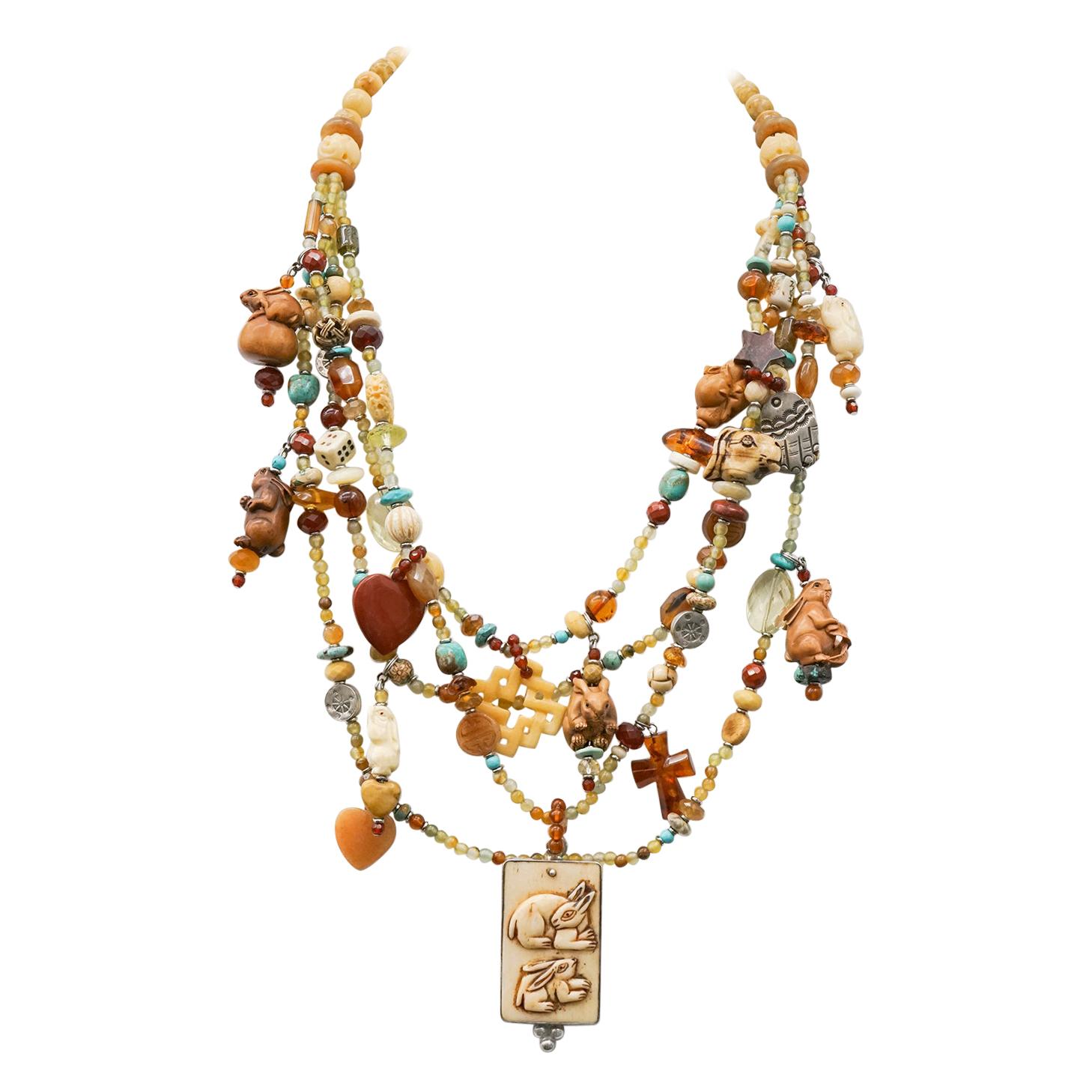 Native American Multi-Strand Necklaces
