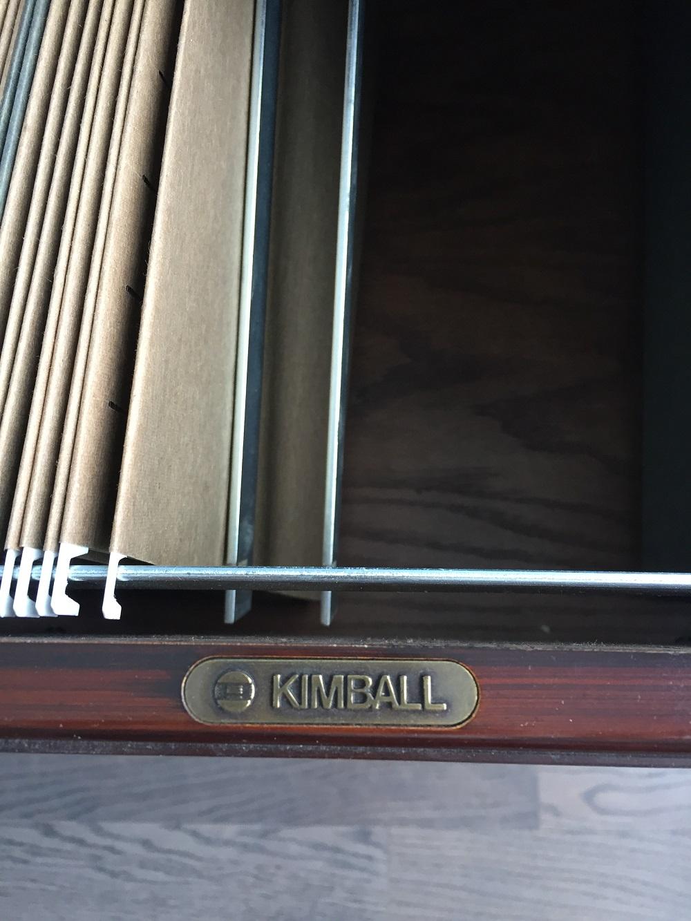 Kimball Chippendale wood and brass credenza
This fantastic Kimball Credenza has 