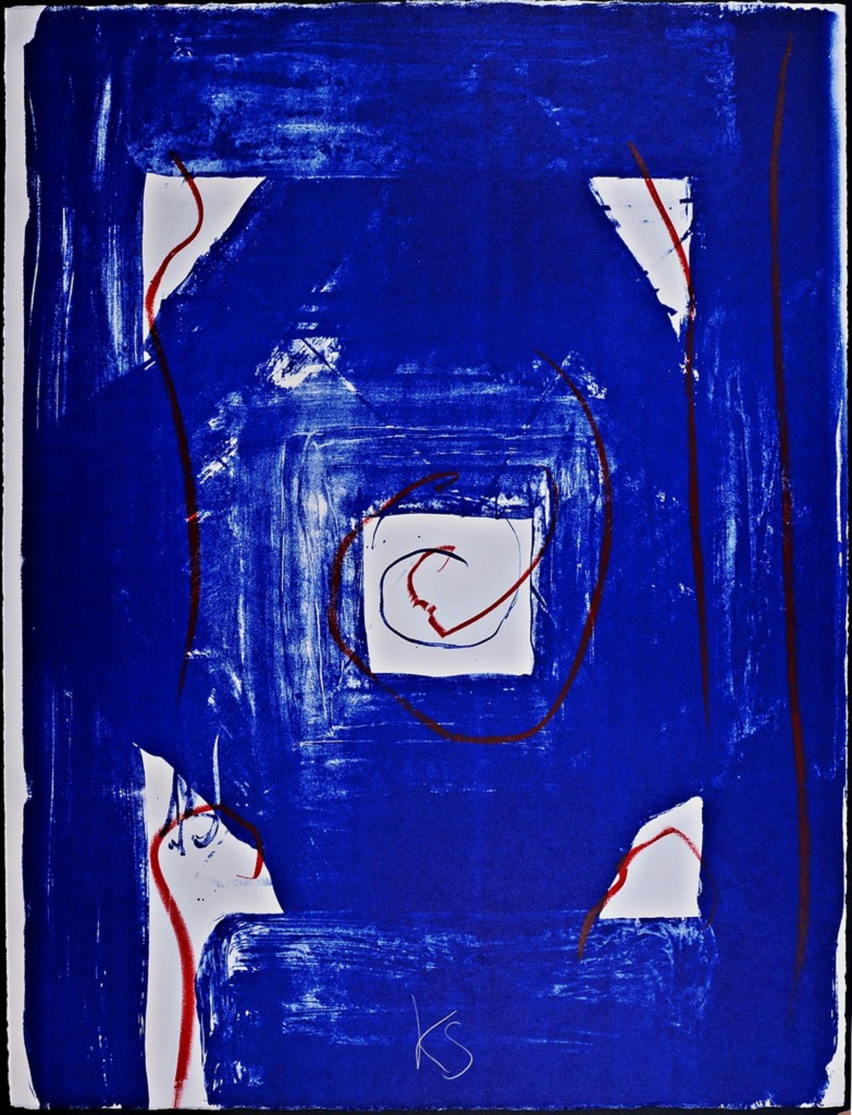 KIMBER SMITH
Senza titolo Astrazione geometrica espressionista astratta, 1967
Litografia su carta Rives
25 × 19 3/5 pollici
Firmato con pennarello d'argento sul fronte; numerato a matita dall'edizione di 150 esemplari sul retro.
Non incorniciato
Una