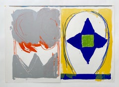 "Untitled": Double Lithograph from One Cent Life