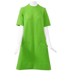 Kimberly Bright Green Knit Dress