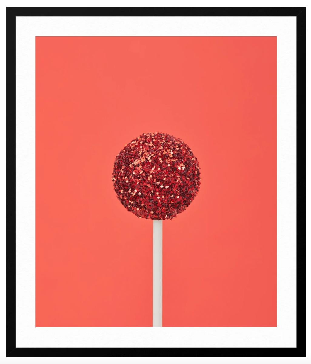 Rotes Glitter- Diet im Angebot 2