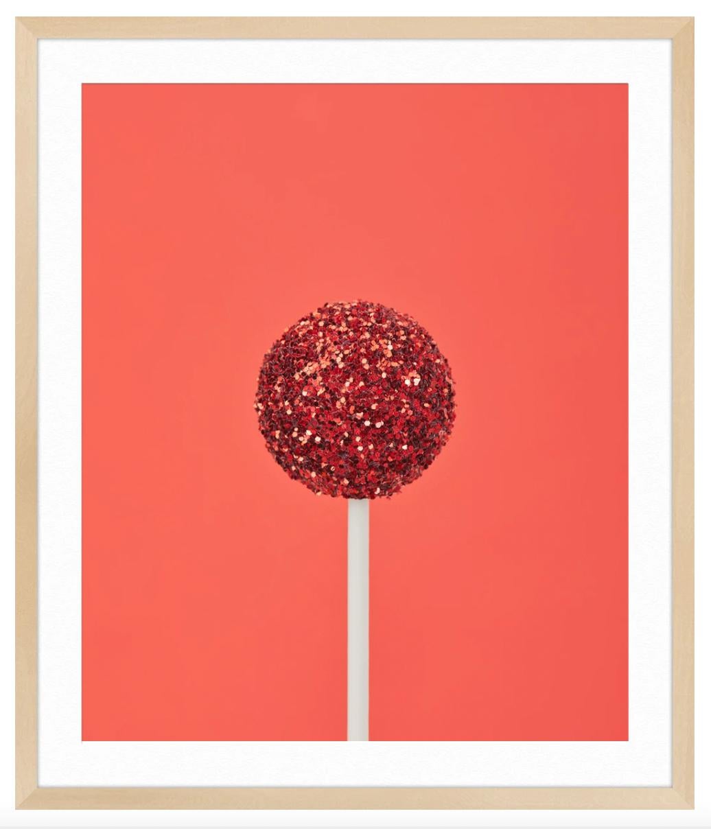 Rotes Glitter- Diet im Angebot 3