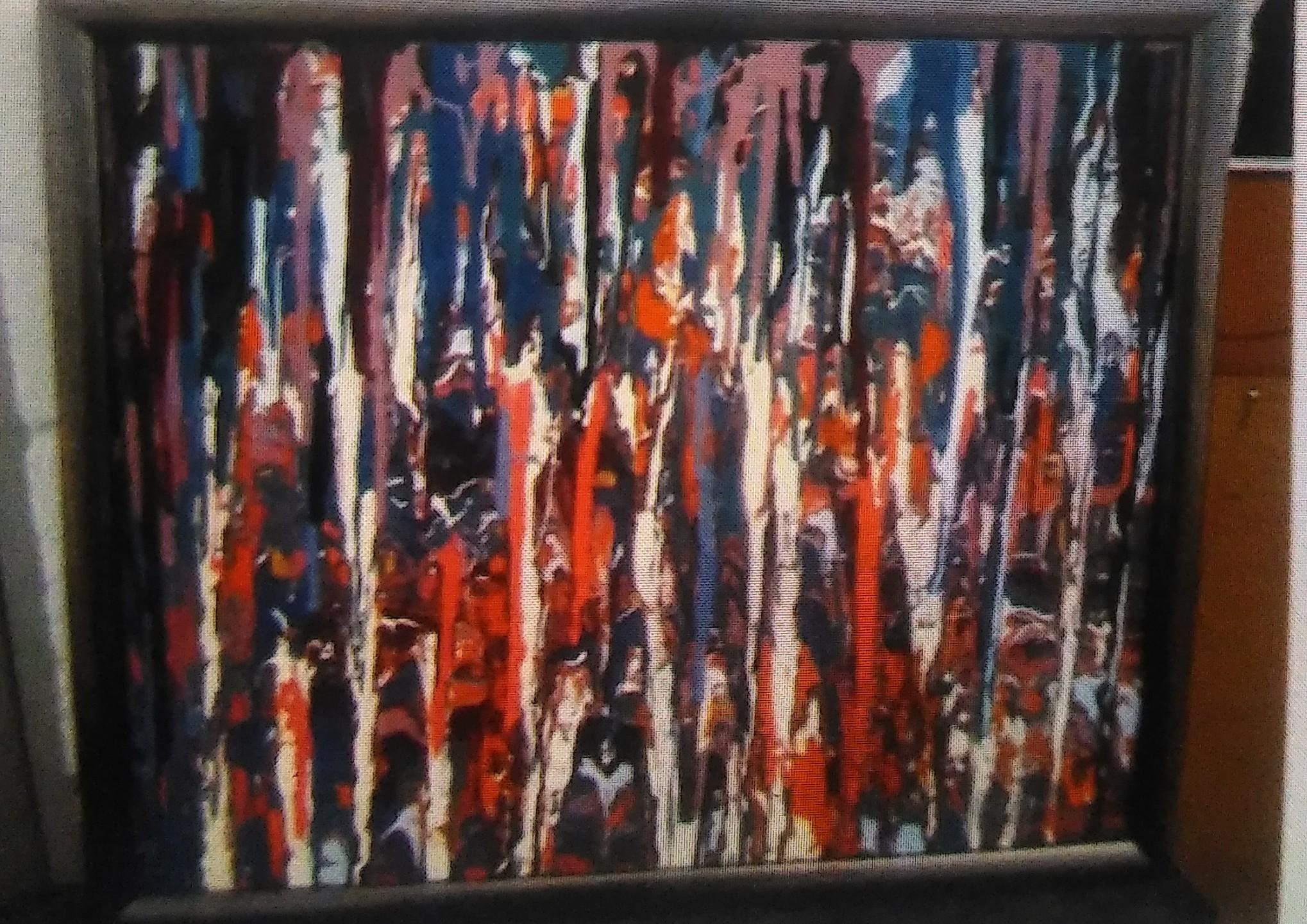 American Kimberly Gonzalez acrylic painting For Sale
