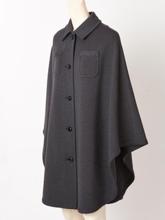 Kimberly Knit Charcoal Grey Cape