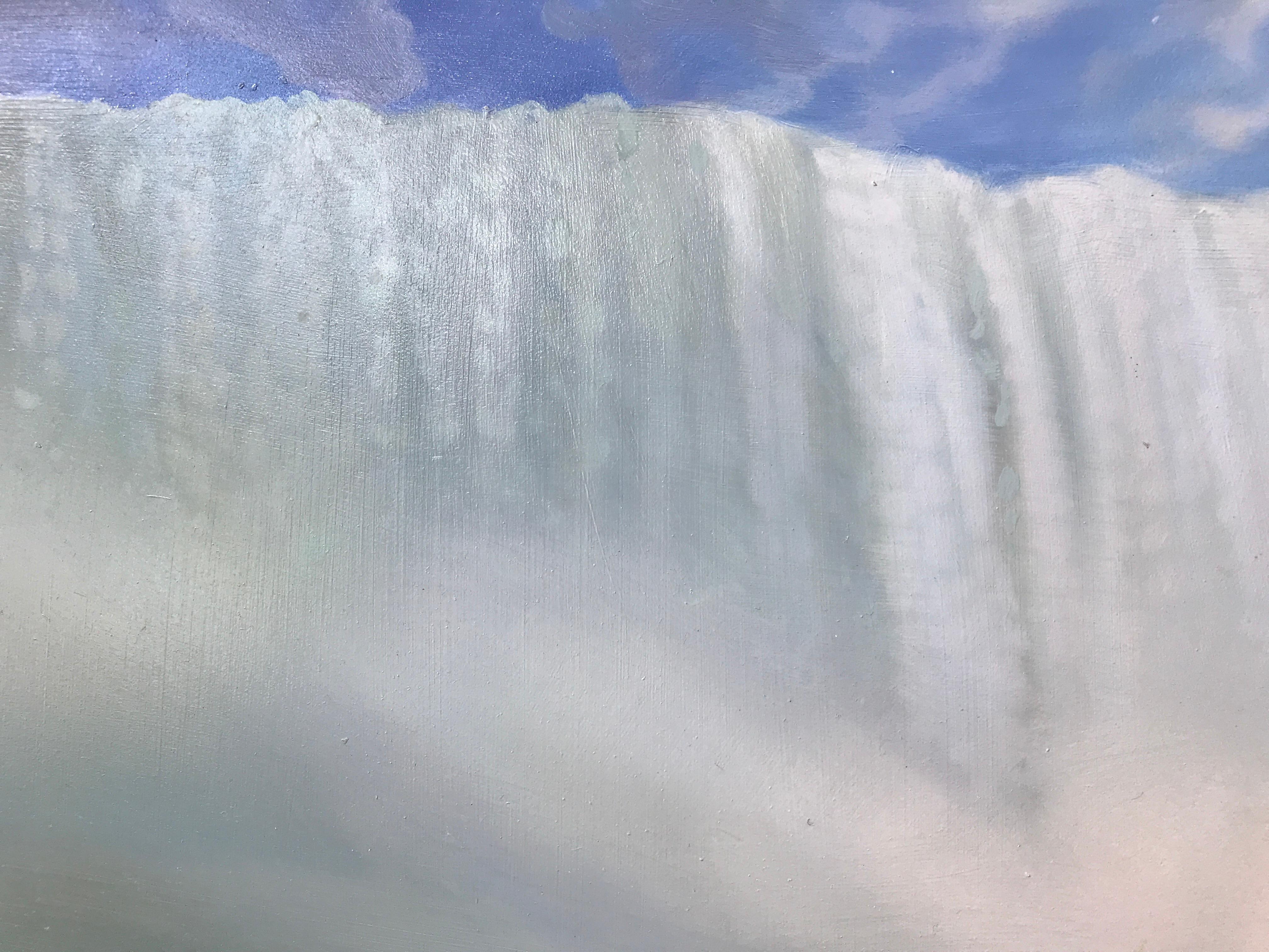 spray waterfall