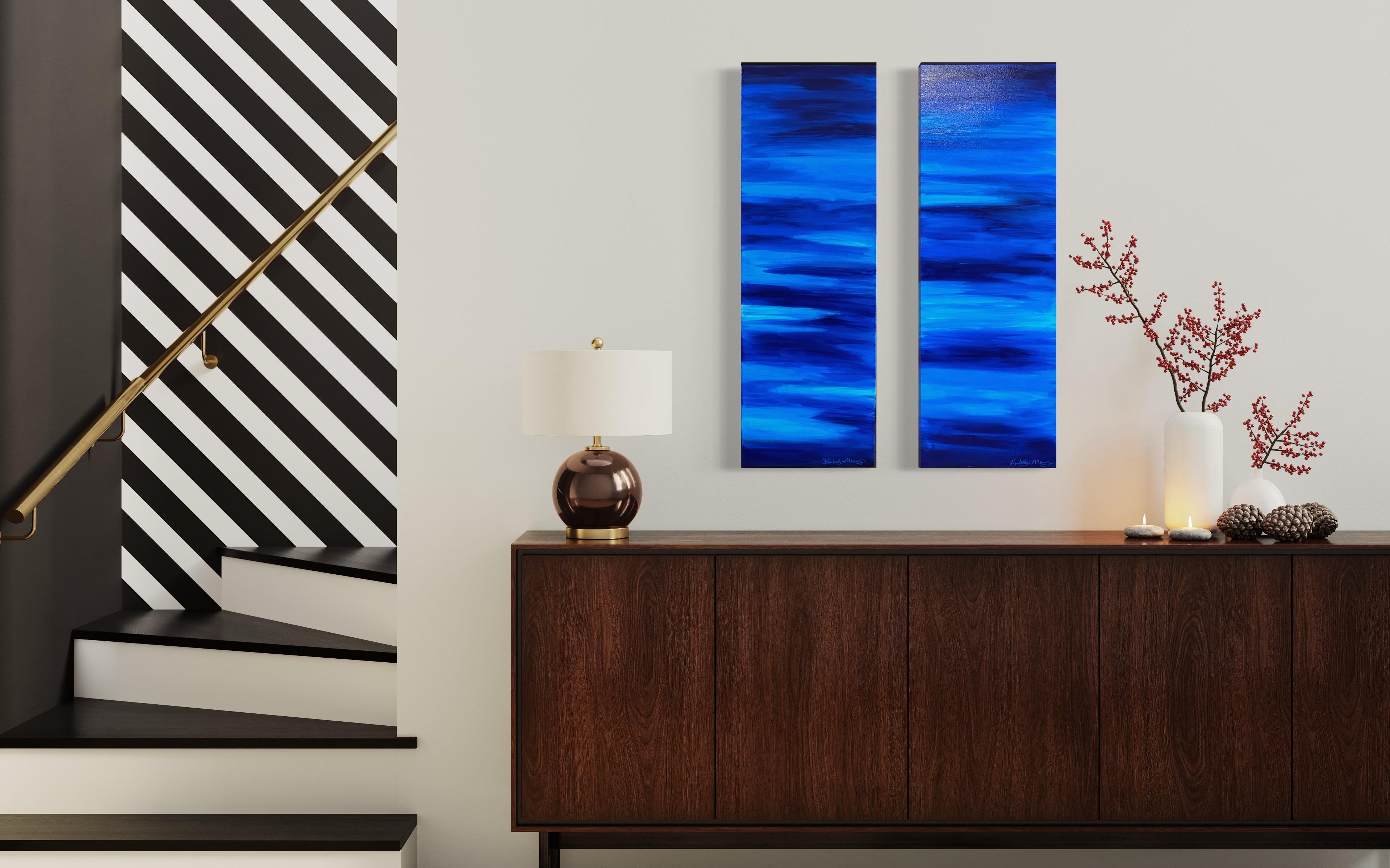 Kimberly Marney
Blue Horizon #2 (Blue, Abstract, Water, Landscape)
2023
Acrylic on Canvas
Size: 36x12x1.5in
Signed by hand
COA provided
Ref.: 924802-2009

Tags: Blue, Abstract, Water, Landscape

Layers of blues blend to create an abstraction