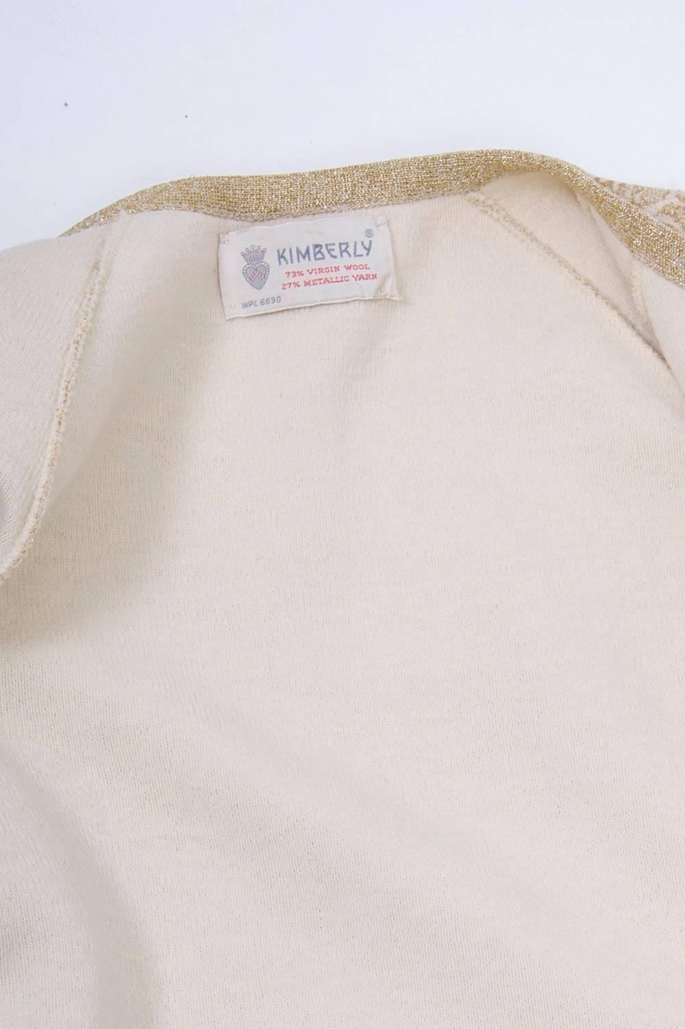 Kimberly Metallic Knit Dress and Jacket 4