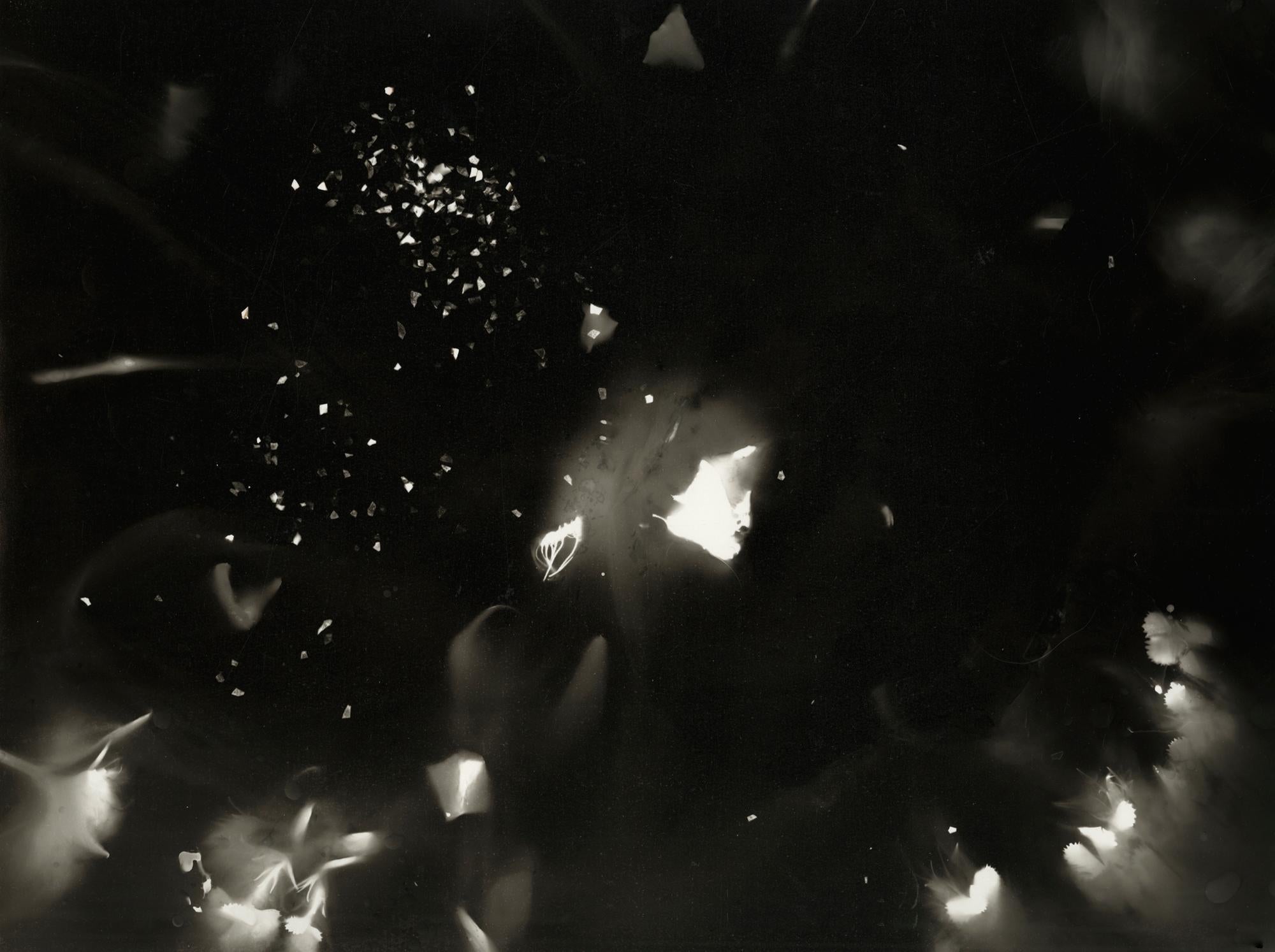 Bewitched - zeitgenössische abstrakte Schwarzweiß-Silbergelatinefotografie
