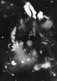 Dream Catcher- contemporary unique abstract black and white photograph