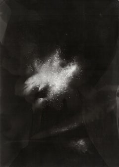 Flutter – einzigartige abstrakte zeitgenössische Schwarz-Weiß-Fotografie