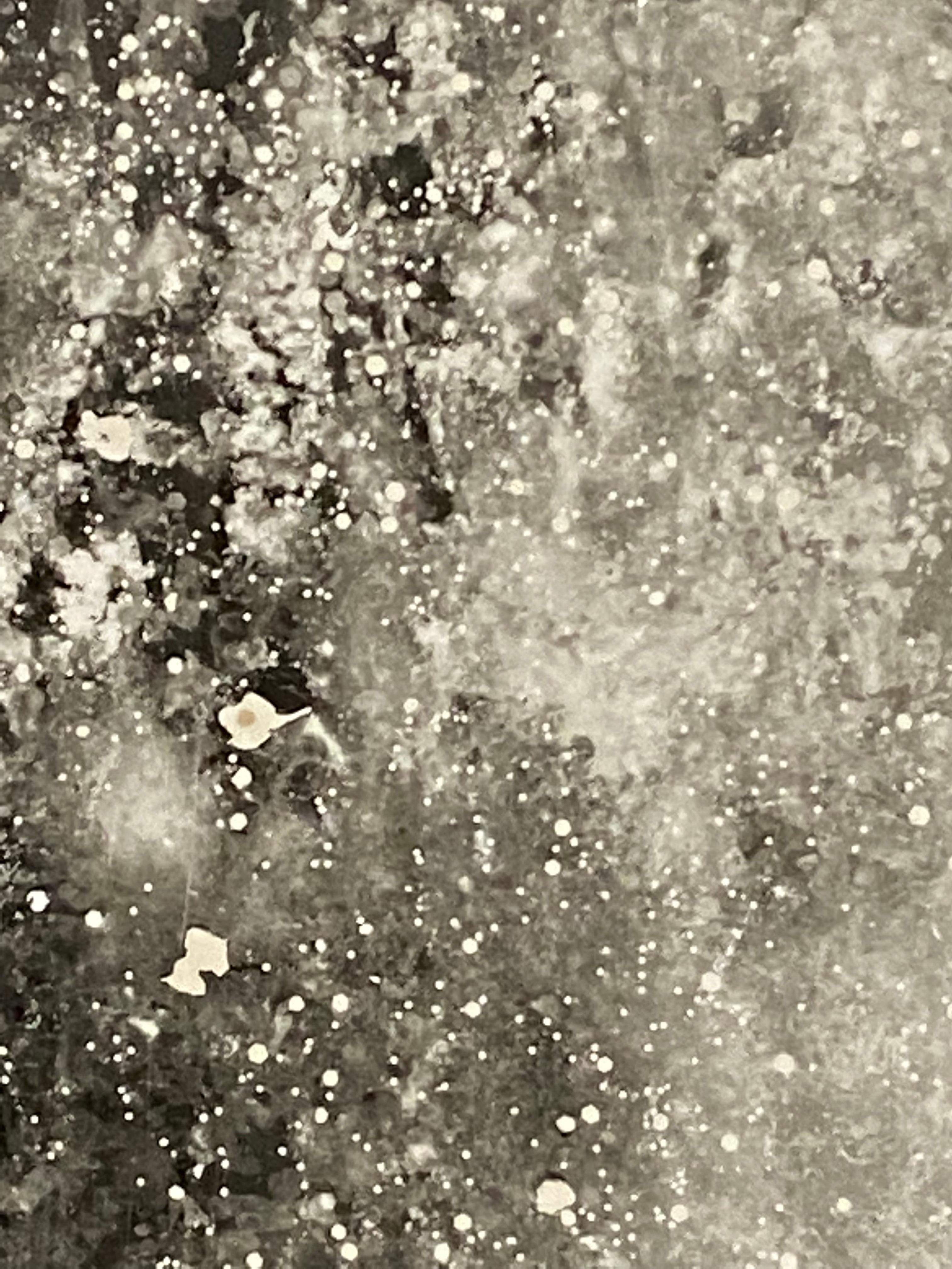 Resonance (alias Shattered Moon) - photographie abstraite contemporaine en noir et blanc - Abstrait Photograph par Kimberly Schneider Photography