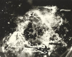 Shot Through the Heart - unique abstract landscape black and white photograph