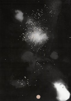 Star Light, Star Bright- unique contemporary black and white abstract photograph