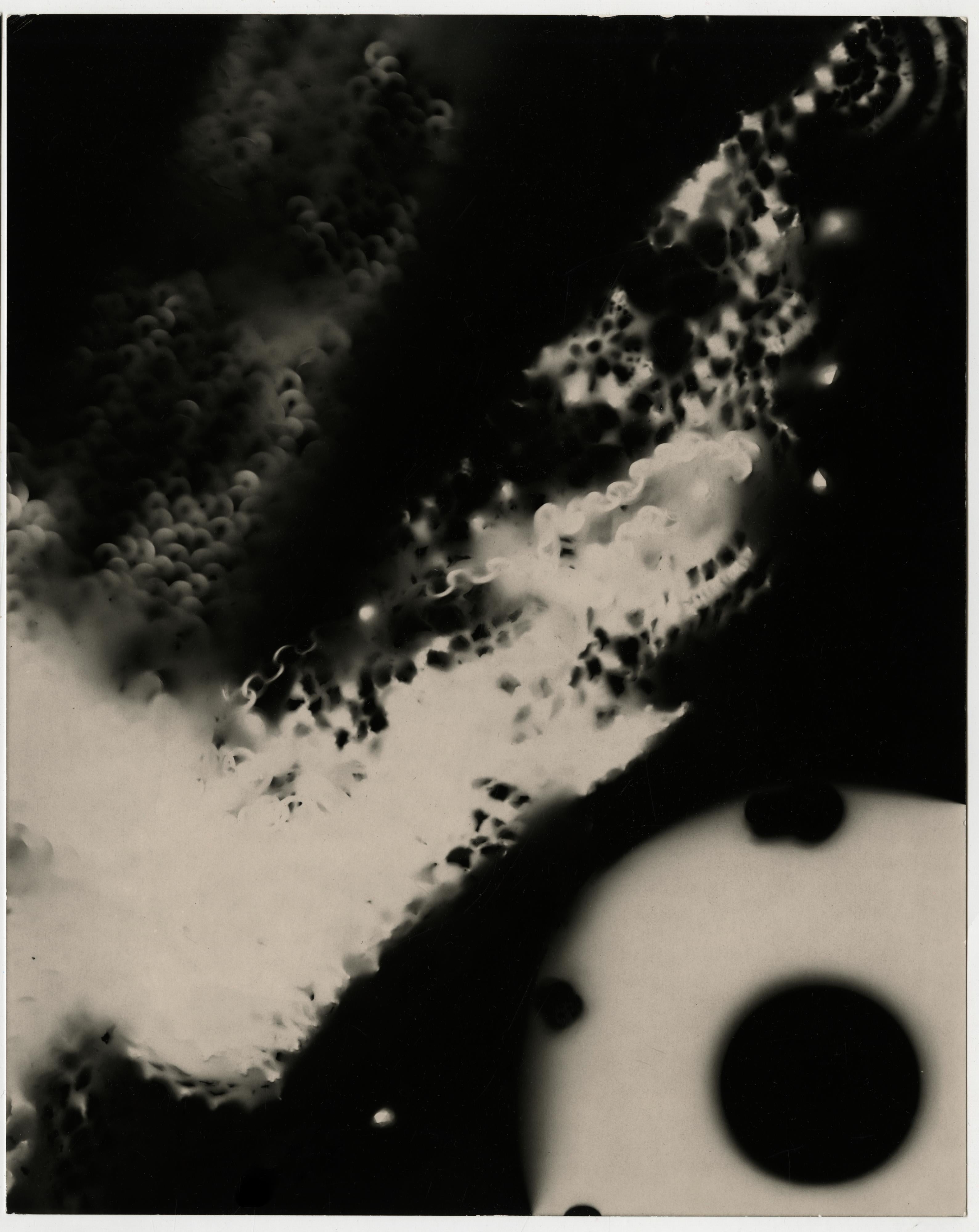 The Jazz Singer - photographie figurative abstraite contemporaine en noir et blanc