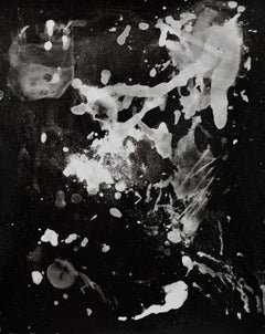 Watercolors (aka Dripping with Love) - contemporary black and white photograph